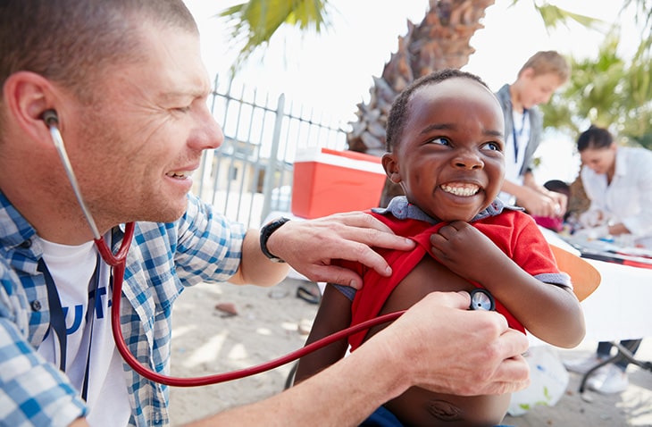 Medical Volunteer Abroad Section Header healthcare volunteering